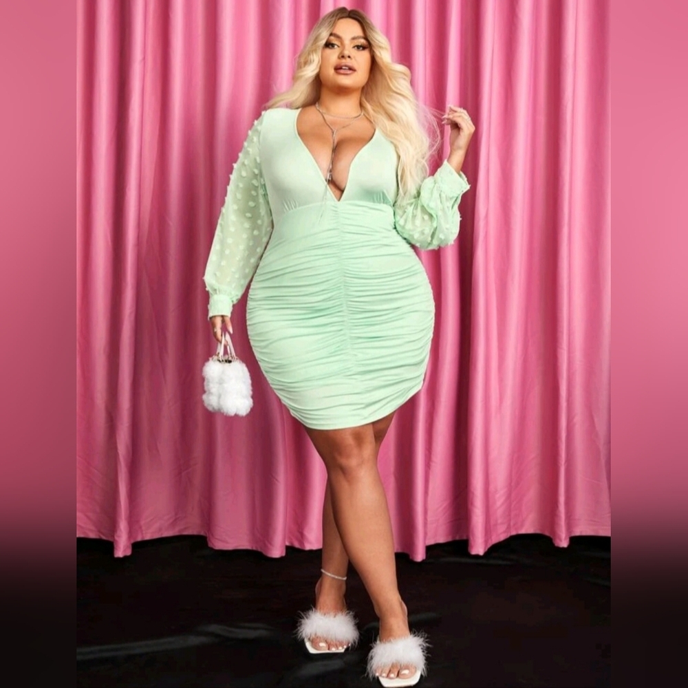 Mint Green Mini Dress NWT
